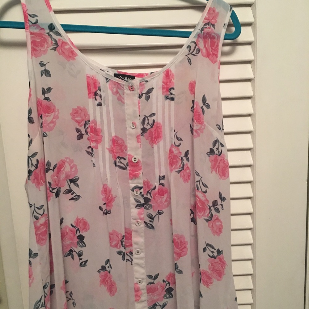 Torrid Floral Tank